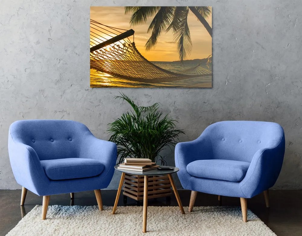 Obraz oddych na pláži