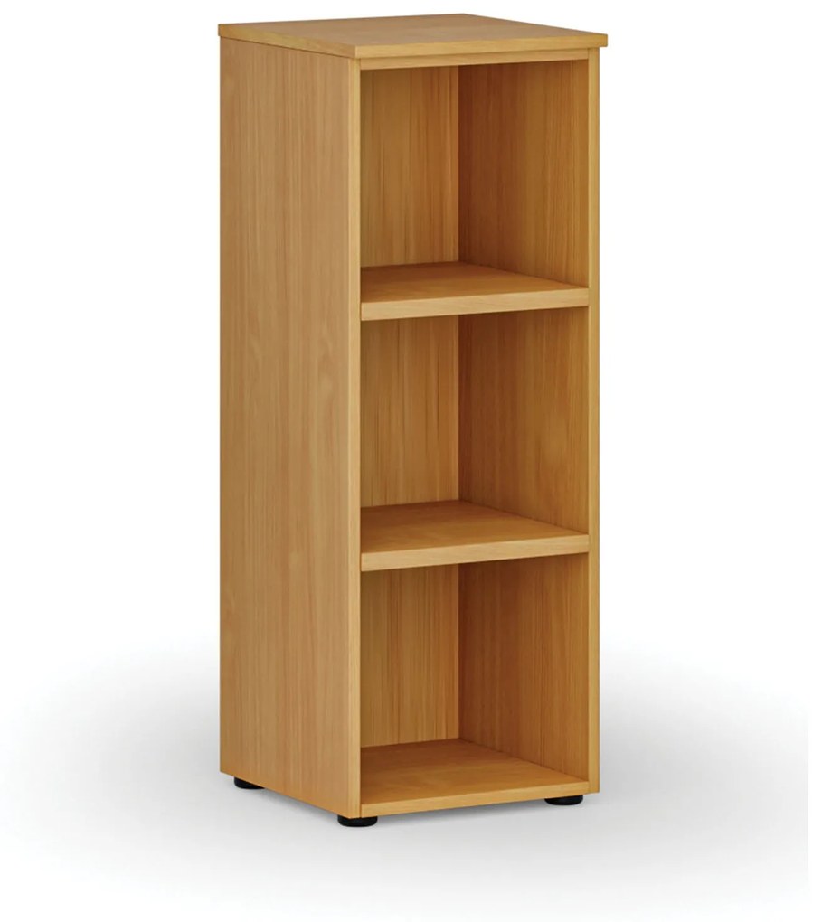 Kancelársky regál PRIMO WOOD, 1087 x 400 x 420 mm, buk