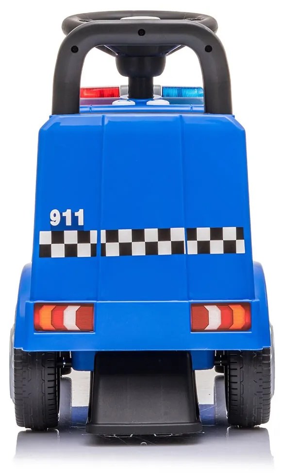 Detské odrážadlo so zvukom Mercedes Baby Mix POLICE modré