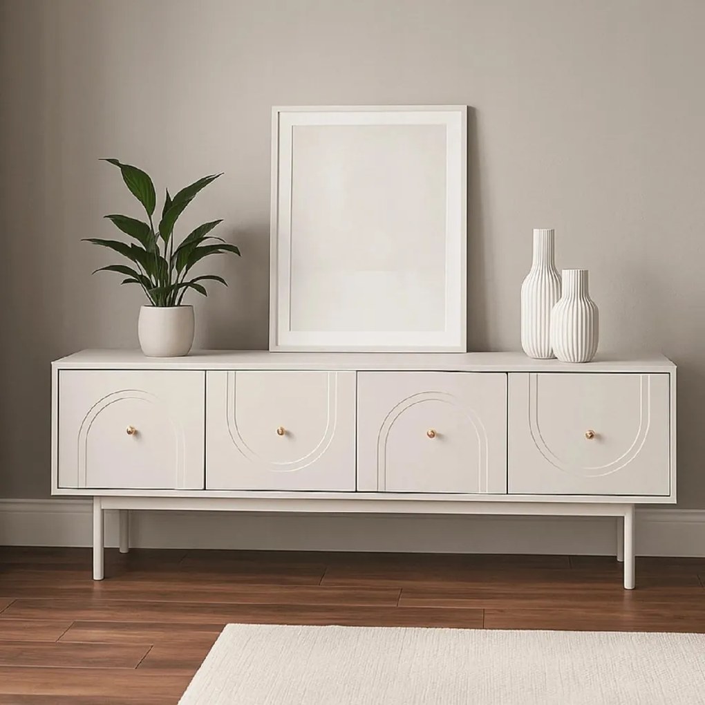 PROXIMA.store - TV stolík MARLEN FARBA: čierna