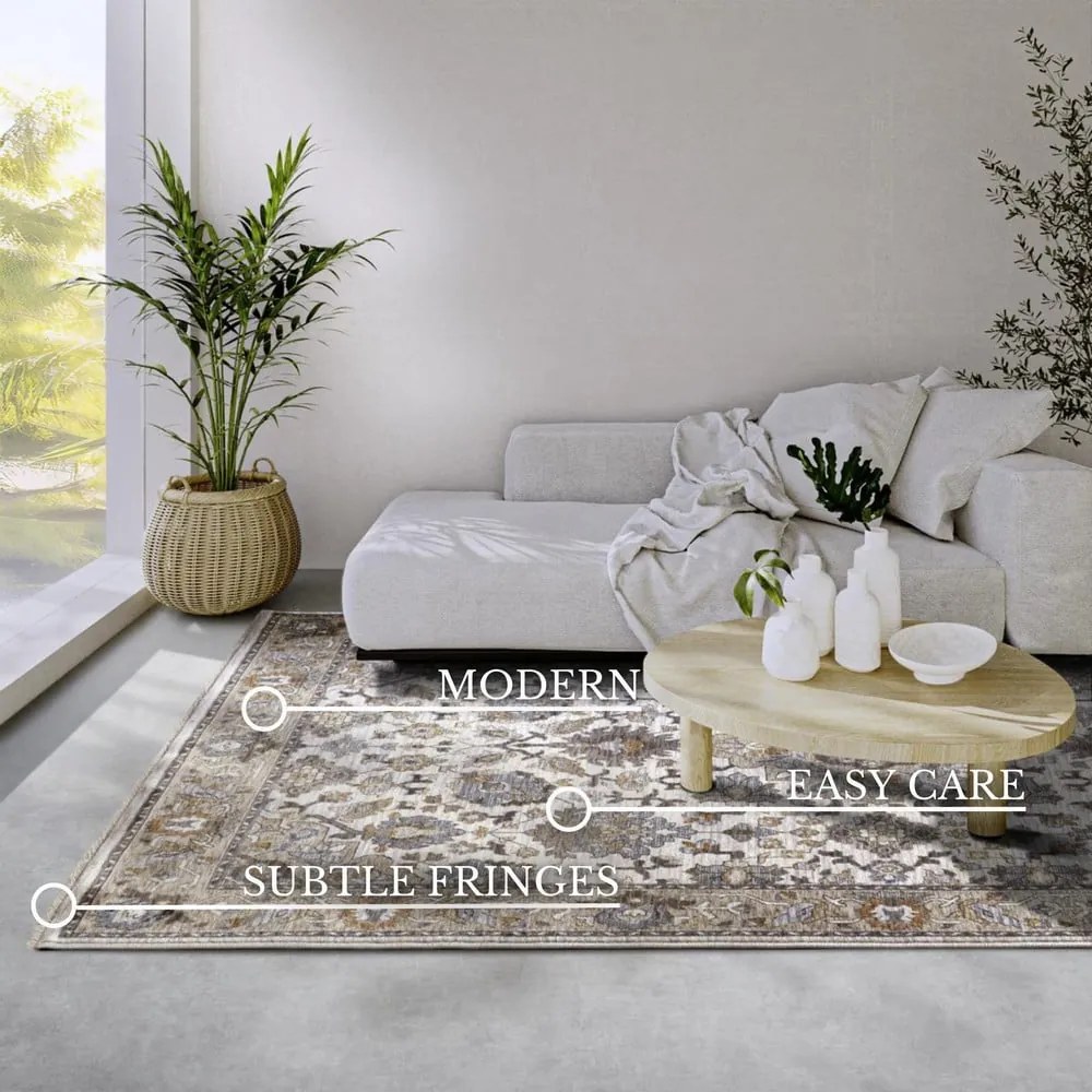 Hnedo-krémový koberec 120x170 cm Egon – Villeroy&amp;Boch