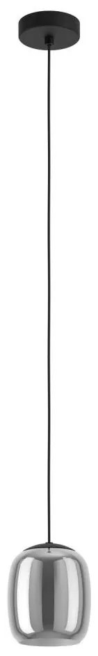 Eglo 901722 - Luster na lanku CIAMPINO 1xE27/28W/230V šedá