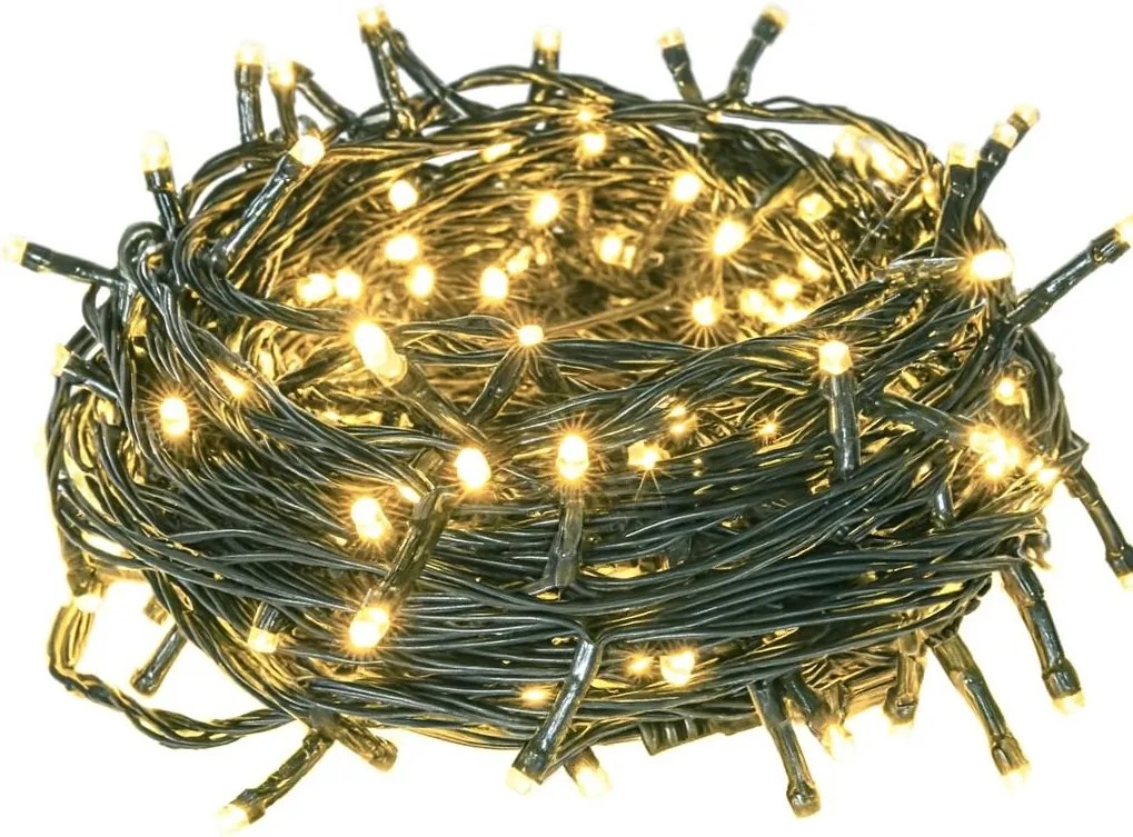Vianočné svetielka vnútorné teplá biela 300 LED