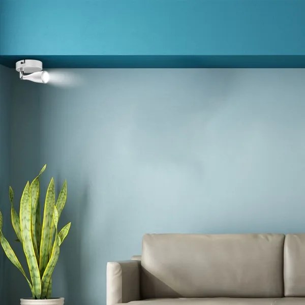 LED Nástenné bodové svietidlo LED/4,5W/230V 4000K biela