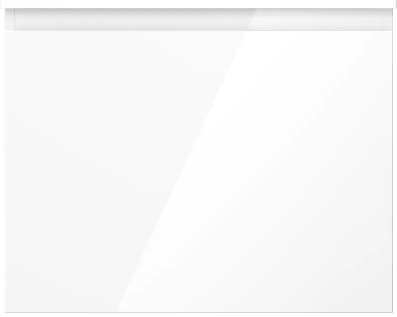 Mexen Orio, kúpeľňová skrinka 60 cm s umývadlom Otis, 1 zásuvka, biela lesklá, 91A10-06047-1-BF00-W18M00