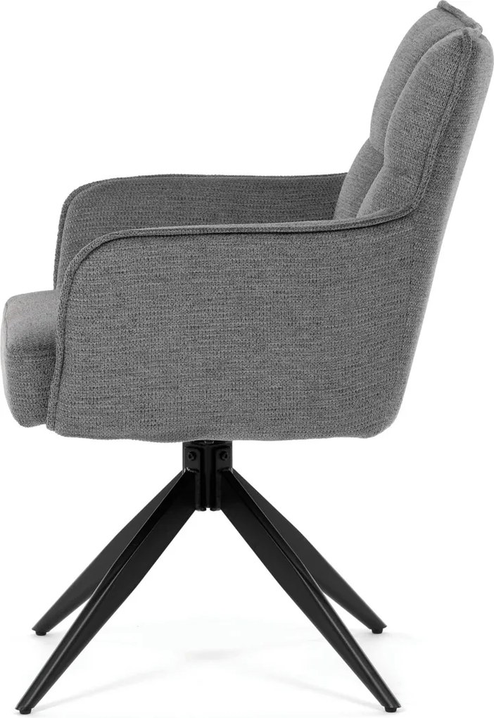 Jedálenské kreslo DCH-P3170 Farba: Sivá