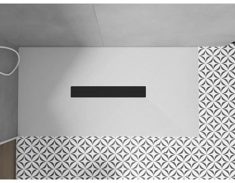 Mexen Toro, krytka sifónu pre sprchovú vaničku Toro (100-120 cm), čierna, 43910070