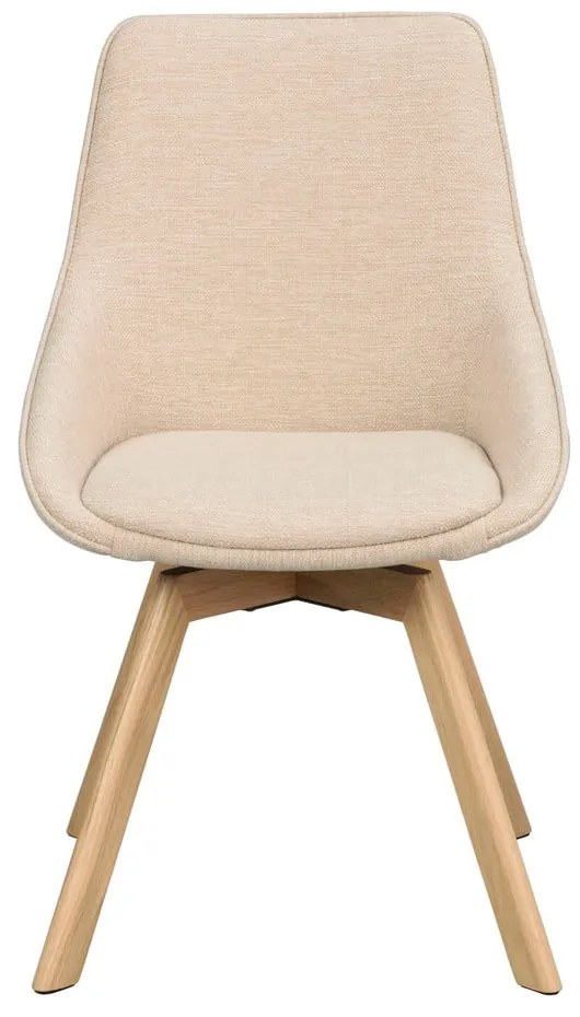 Béžové jedálenské stoličky v súprave 2 ks Alison – Rowico