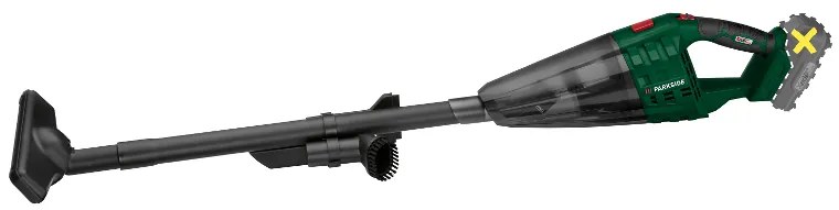 Parkside® Aku ručný vysávač Phssa 20-Li D2 + Akumulátor 20 V/4 Ah + Nabíjačka 20 V/4,5 A (800011251)