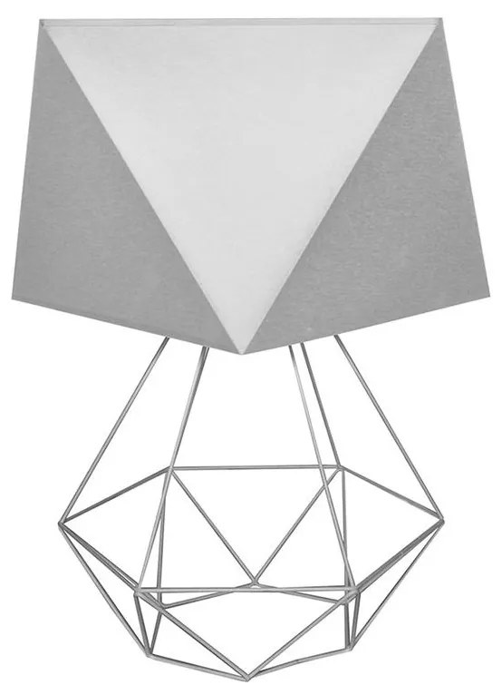 Helam Stolná lampa ADAMANT SMALL 1xE27/60W/230V šedá HE0460