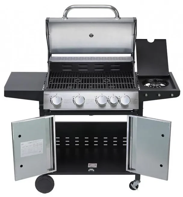 Strend Pro Plynový gril 4+1 horáky 17,1 kW BBQ Manresa