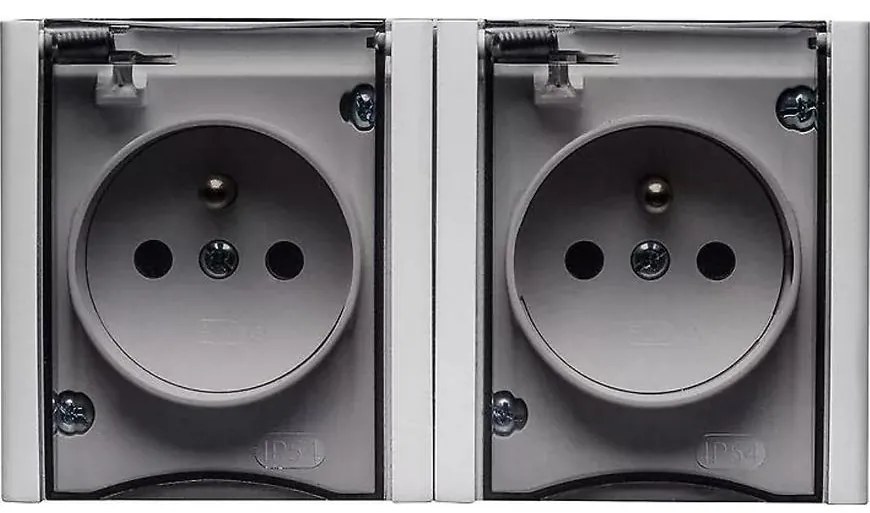 Zásuvka Bravo  GNH-2BZ.BI/DY 2X