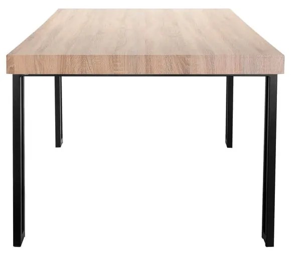 Jedálenský stôl s doskou v dubovom dekore v prírodnej farbe 90x160 cm Azuma – Støraa