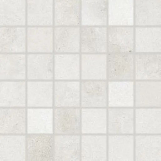 Mozaika Rako Form svetlo šedá 30x30 cm mat DDM05695.1