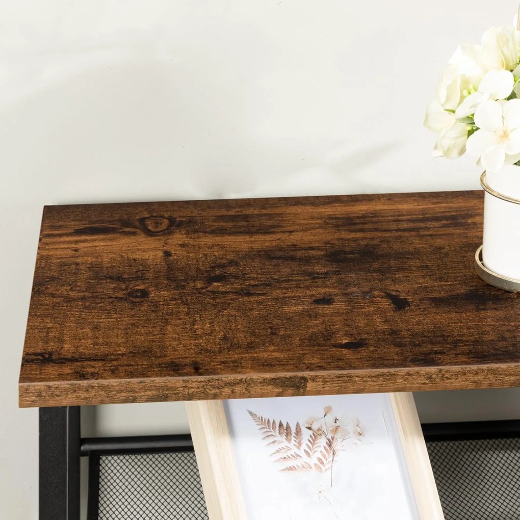 Botník Vasagle Mug 159 cm černý/hnědý