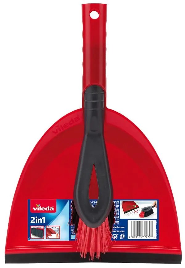 Metlička s lopatkou 2v1