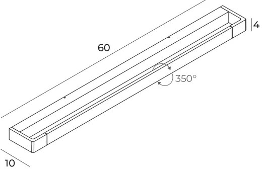 MAXLIGHT W0319 - LED Kúpeľňové nástenné svietidlo FLINK LED/18W/230V IP44 zlatá