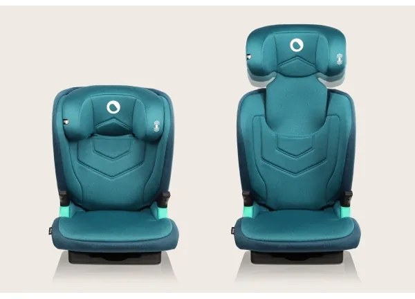 Lionelo - Autosedačka NEAL i-Size 100-150 cm zeleno-tyrkysová
