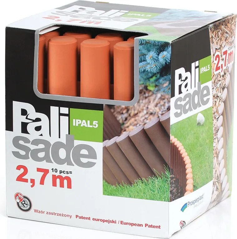 Záhradná palisáda Qart terakota