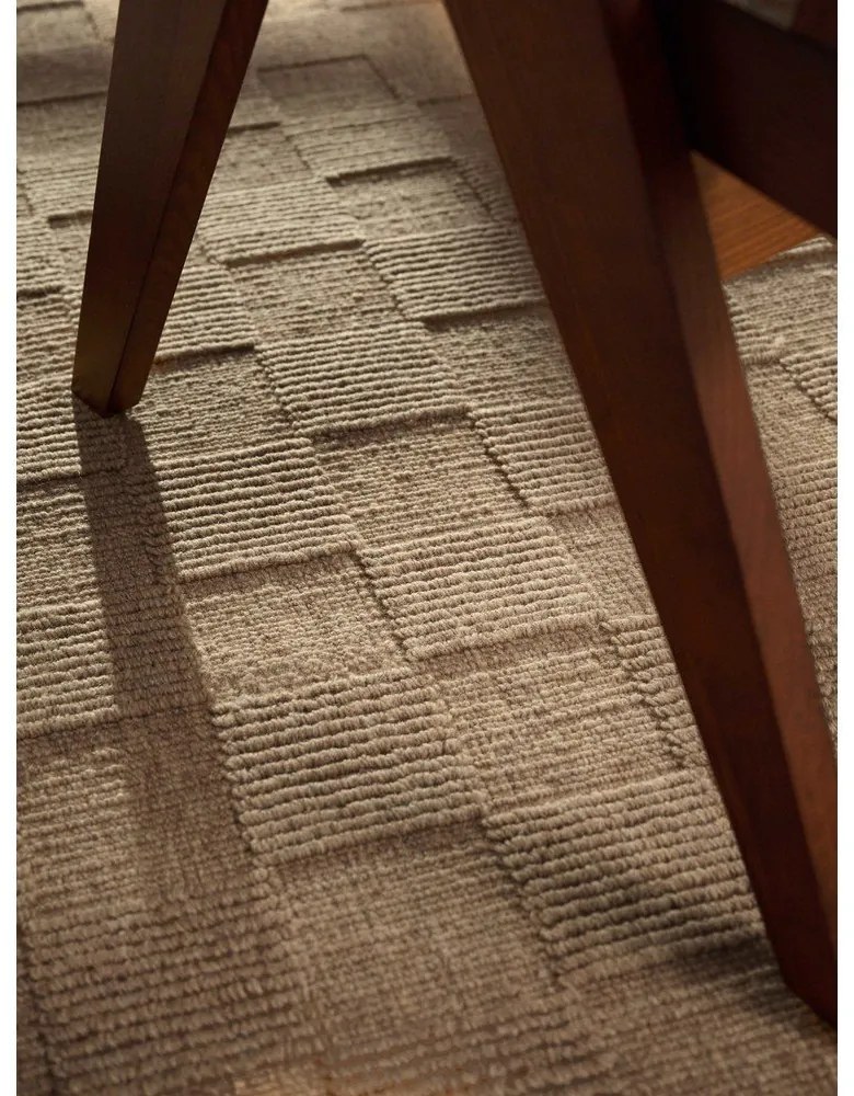 Hnedý ručne tkaný vlnený koberec 120x170 cm Scala – Villeroy&Boch