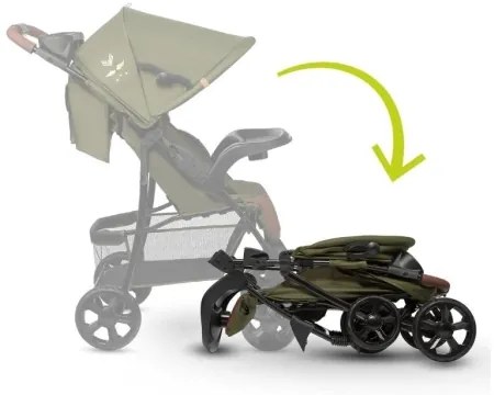 Lionelo - Športový kočík EMMA PLUS zelená