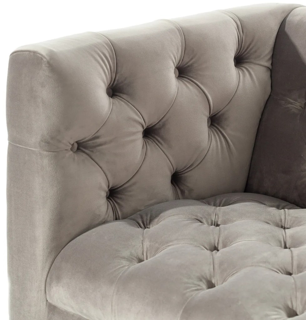 Pohovka Velvet Elite grey pre 3 osoby