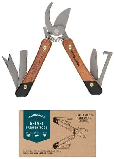 GENTLEMEN'S HARDWARE Multifunkčné záhradnícke nožnice 6 v 1