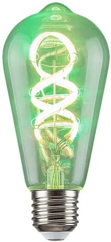 Rabalux LED Spiral Filament žiarovka Amber ST64 4W/E27/300Lm/2700K+RGB/Dim