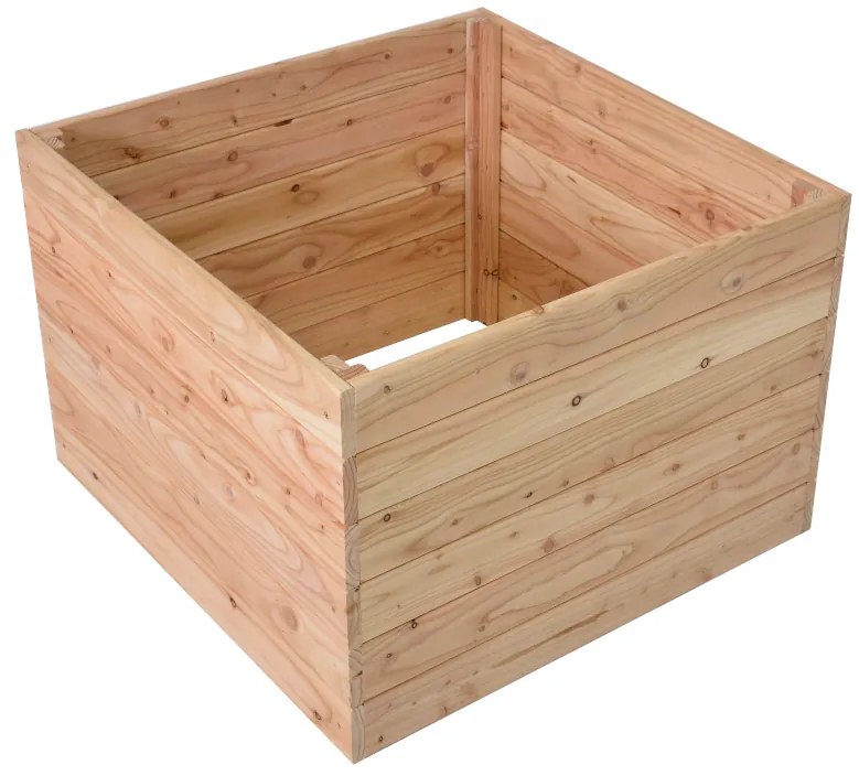 PREMIUM MODRÍN Vyvýšený záhon 70 x 70 x 50 cm, drevený