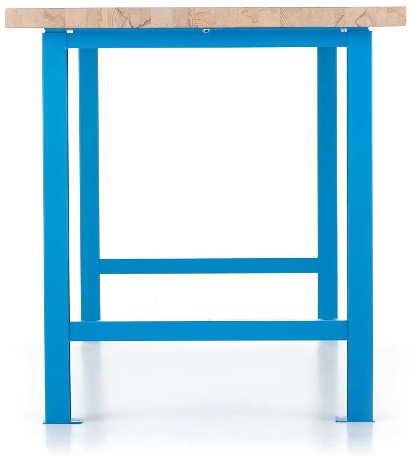 Dielenský stôl Basic 150 x 80 cm, modrá