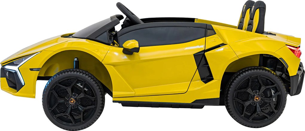 Ramiz Lamborghini Revuelto XL vozidlo Žltá