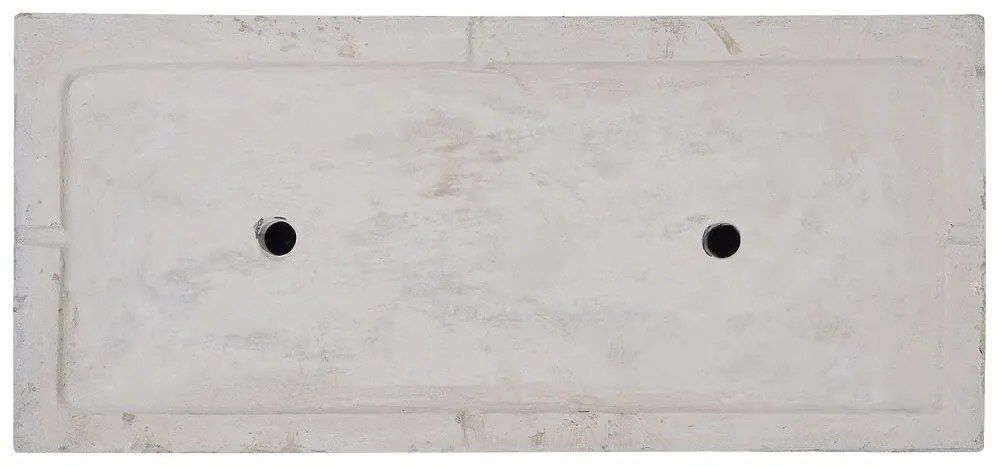 Kvetináč MIMA 37x80x38 cm (MGO) (biela). Vlastná spoľahlivá doprava až k Vám domov. 1018883