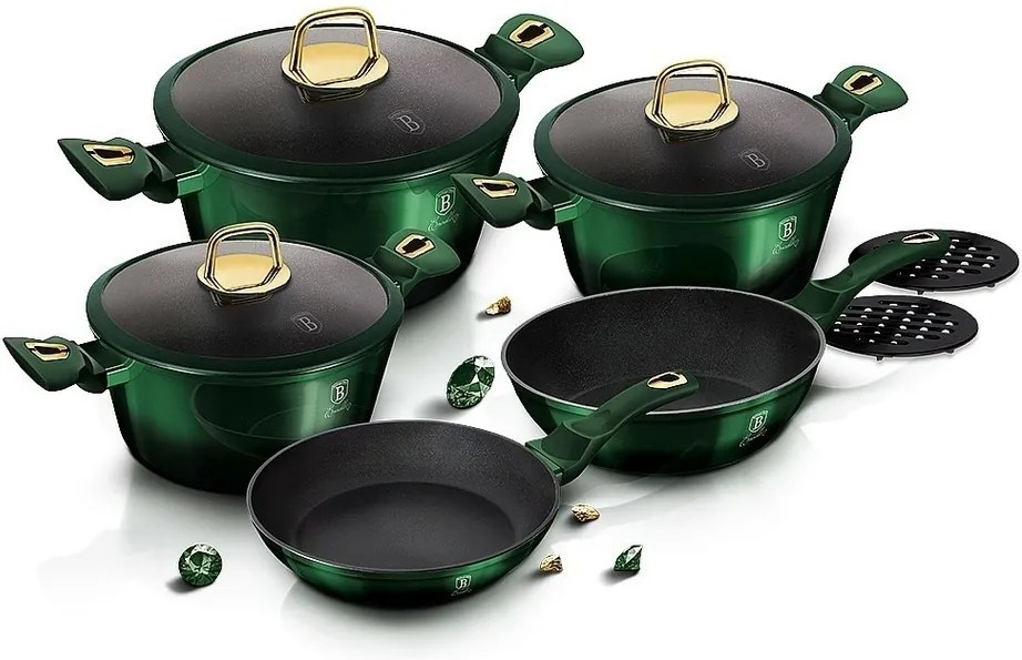 Berlinger Haus 10-dielna sada riadu Emerald Collection