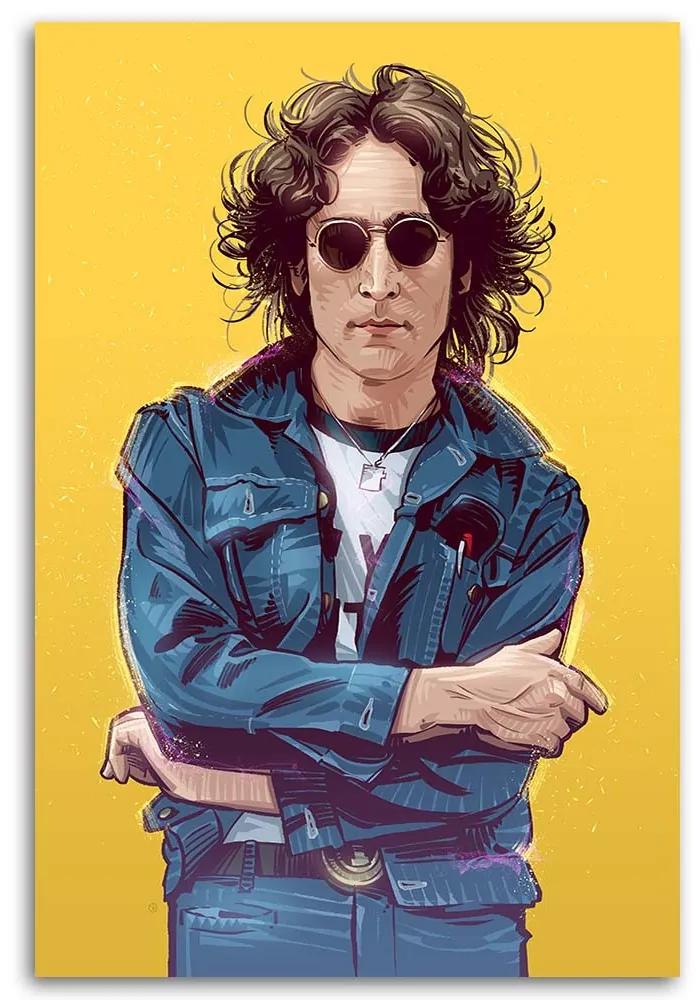 Gario Obraz na plátne Hudba John Lennon vo farbe - Nikita Abakumov Rozmery: 40 x 60 cm