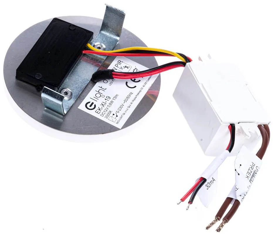 Schodiskové LED svietidlo Oti, 1x LED 0,6w, 3000k, s