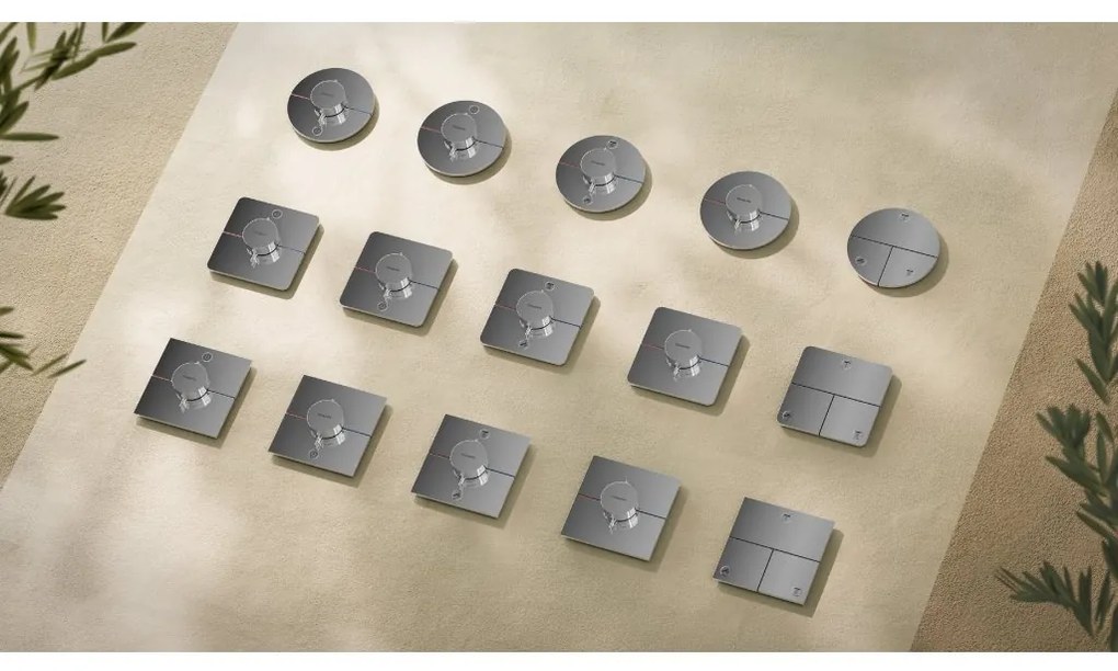 Hansgrohe ShowerSelect Comfort Q, termostat pod omietku pre 1 spotrebič, chróm, HAN-15581000