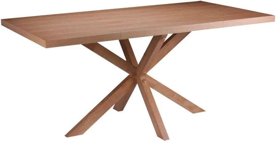 Jedálenský stôl v dekore dubového dreva sømcasa Dina, 180 x 90 cm