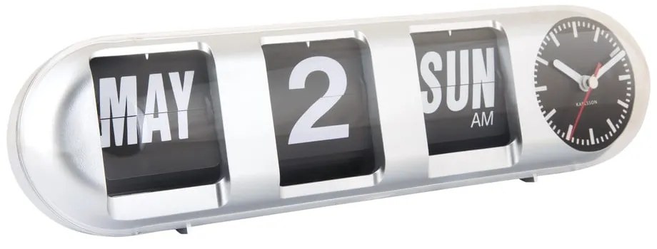 Nástenné hodiny Tube Flip – Karlsson