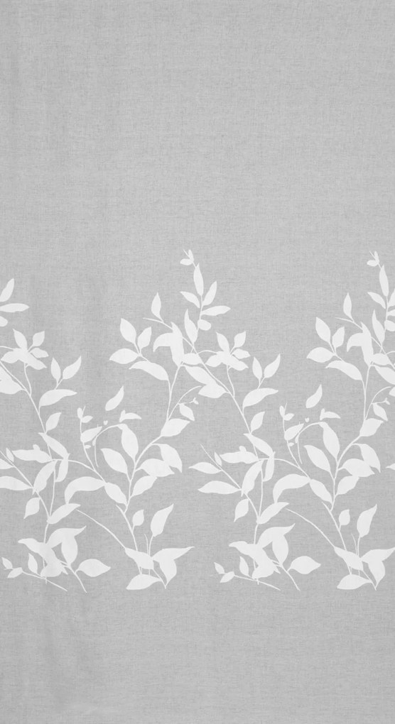 ZÁCLONA NA KRÚŽKOCH ESTELLA 140X250 CM LISTY