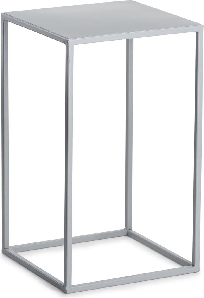 STOJAN NA KVETINÁČ SIMPLE 40X24X24 CM SIVÁ