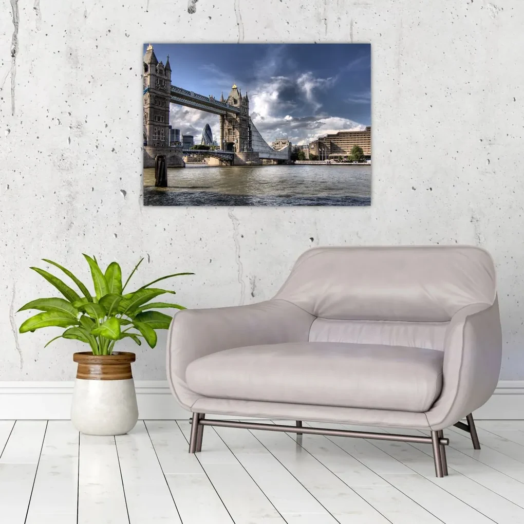 Obraz - Tower Bridge v Londýne (70x50 cm)