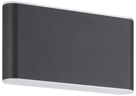 Eglo 901026 - LED Vonkajšie nástenné svietidlo GRUTTI 2xLED/5,8W/230V IP65