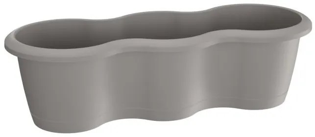 PlasticFuture Truhlík RESPON TRIPLE sivý kameň 51,9 cm