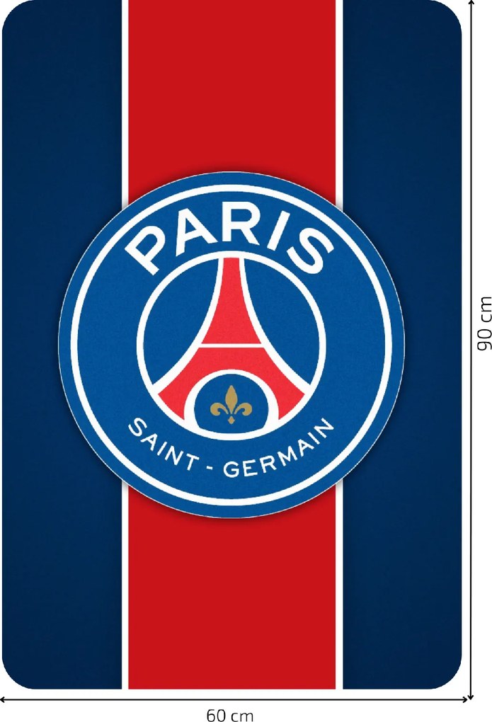 Paris Saint-Germain FC - textilná nálepka na stenu