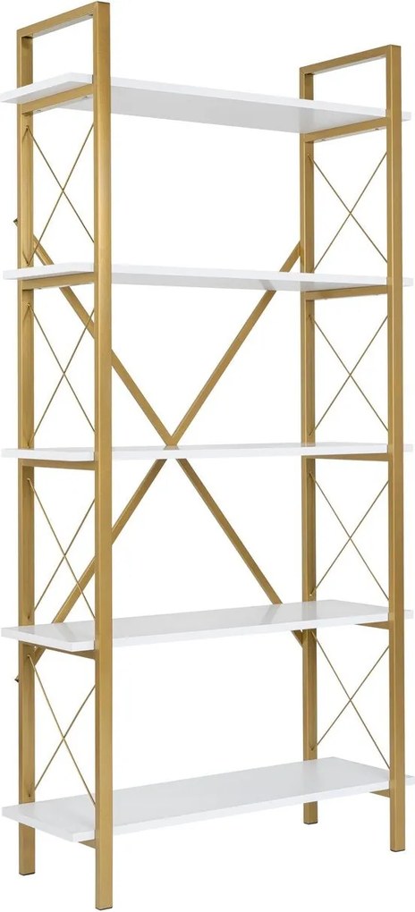 Knižnica Elysian - White, Gold