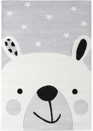 Koberce Breno Kusový koberec AMIGO 323/silver, sivá, viacfarebná,120 x 170 cm