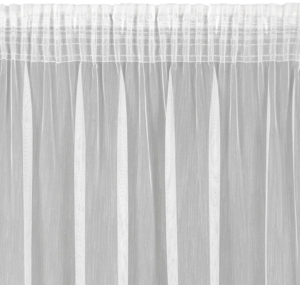 ZÁCLONA NA PÁSKE NICEA 350X270 CM BIELA