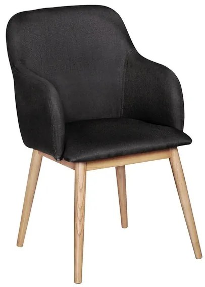 Wohnling Jedálenská stolička v škandinávskom štýle (antracitová) (100235621)