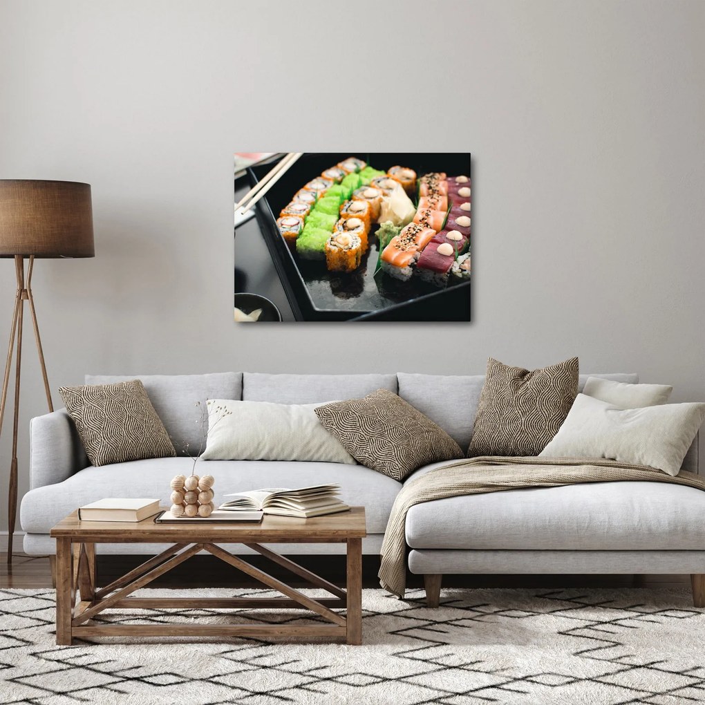 Obraz - Sushi (70x50 cm)