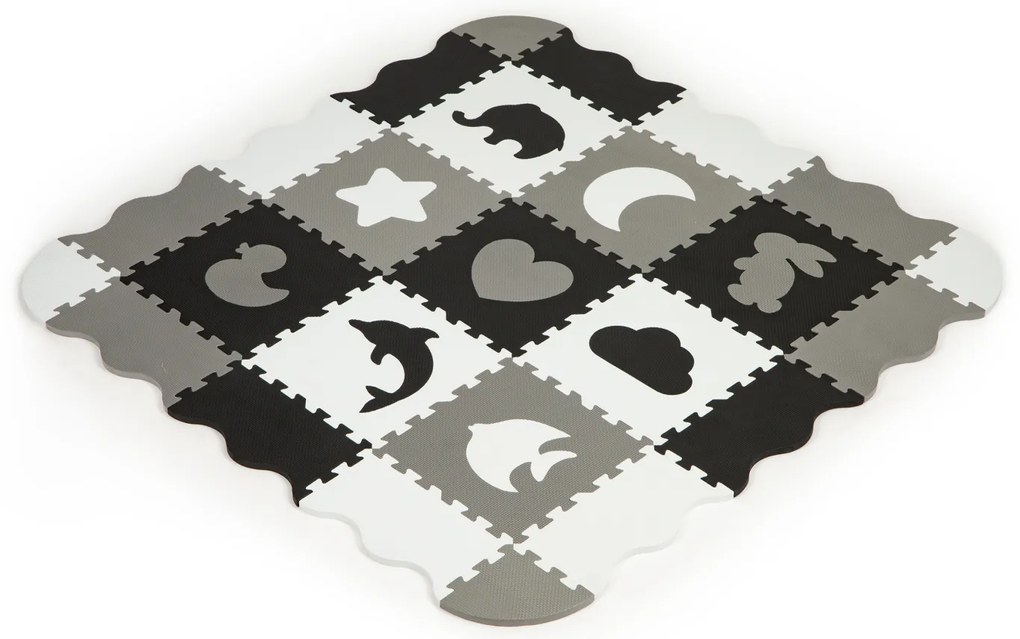 WELLHOX Hracia penová podložka pre deti "zvieratká a tvary"